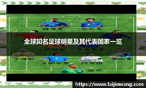 全球知名足球明星及其代表国家一览